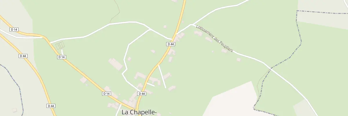 Plan du 5019 Le Bourg à La Chapelle-en-Lafaye