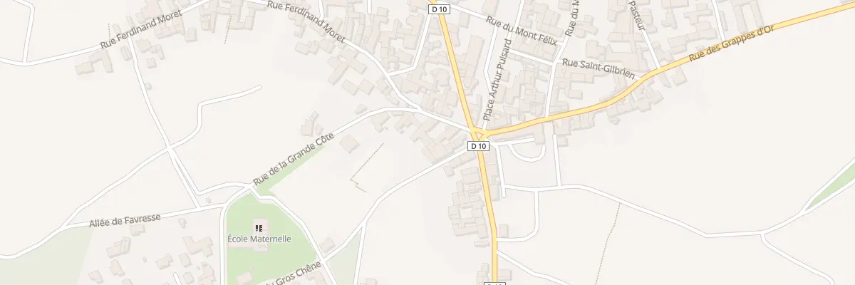 Plan du 25 Rue Ferdinand Moret à Cramant