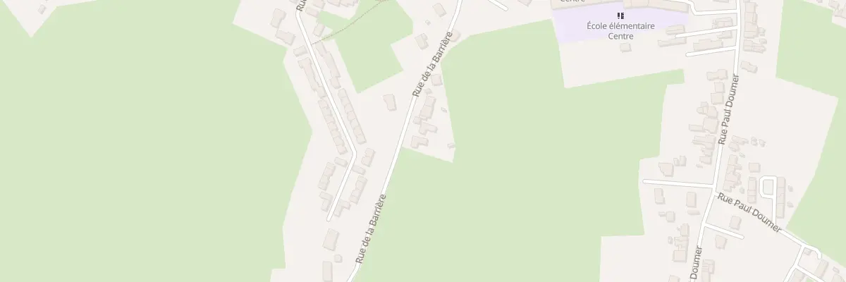 Plan du 315 Rue de la Barrière à Ferrière-la-Grande