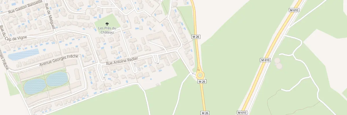 Plan du 58 Rue Antoine Rédier à Castries