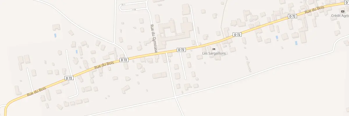 Plan du 33 Rue du Bois à Bouilly