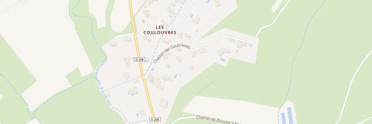 Plan du 5018 Les Coulouvres à Brouzet-lès-Quissac