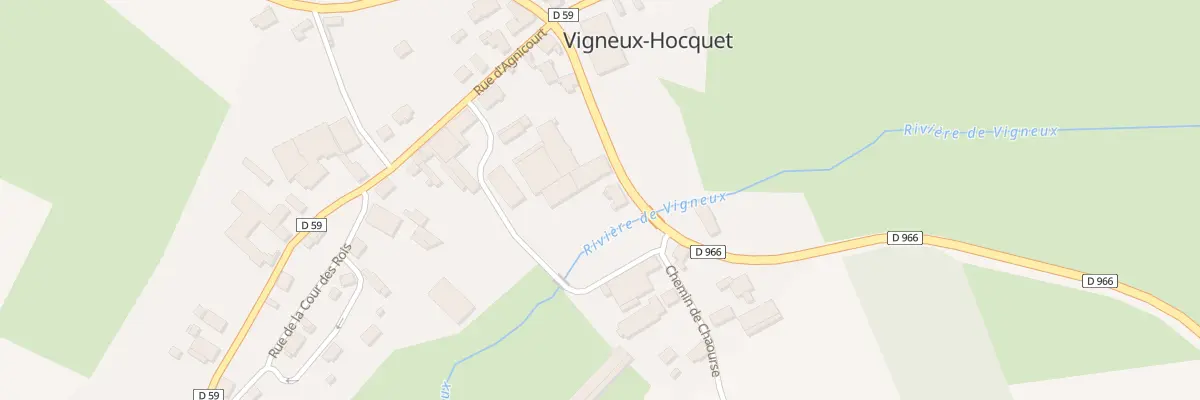 Plan du 5 Rue de Montcornet à Vigneux-Hocquet
