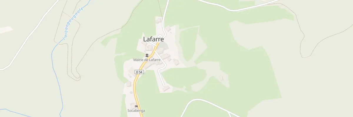 Plan du 5032A Le Bourg à Lafarre