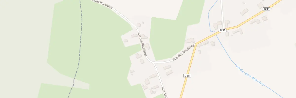 Plan du 50B Rue des Routières à Origny-en-Thiérache