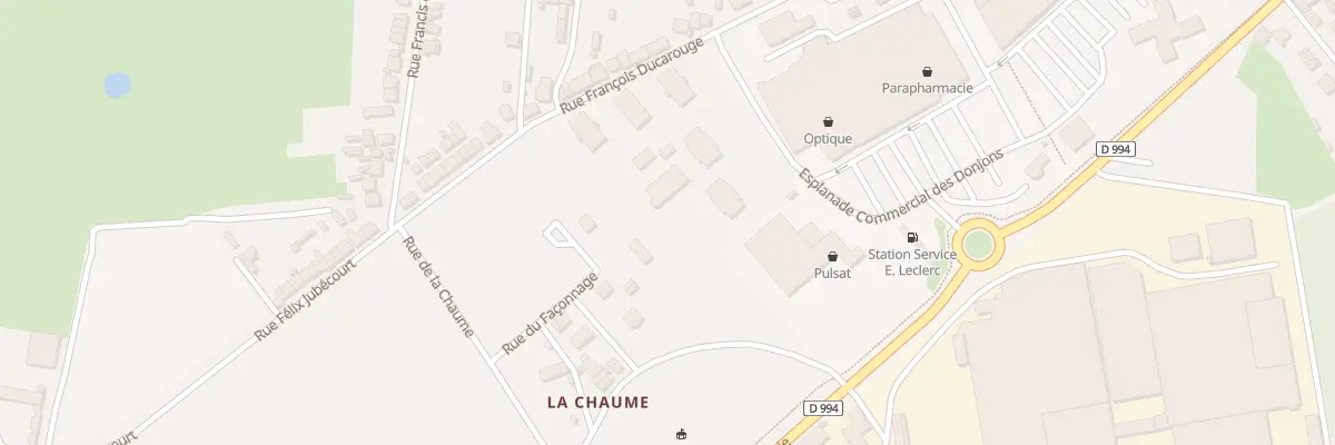 Plan du 21 Le Revernay à Digoin