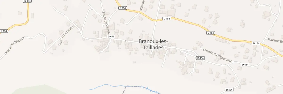Plan du 31A Rte du Village à Branoux-les-Taillades