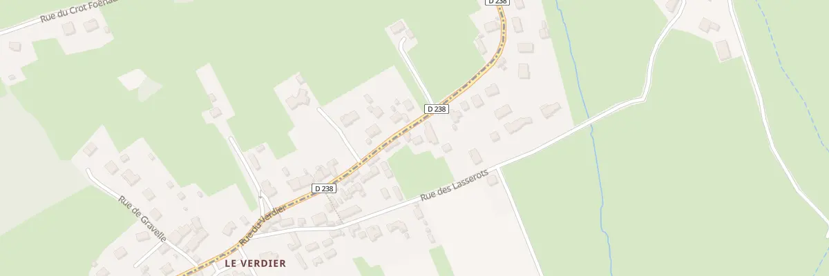 Plan du 54 Rue du Verdier à Digoin