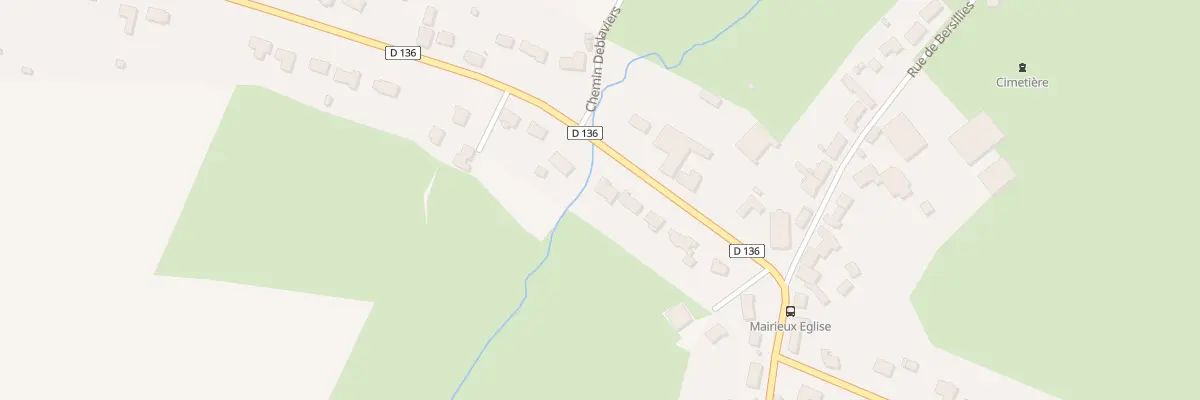 Plan du 5 Av du Floricamp à Mairieux