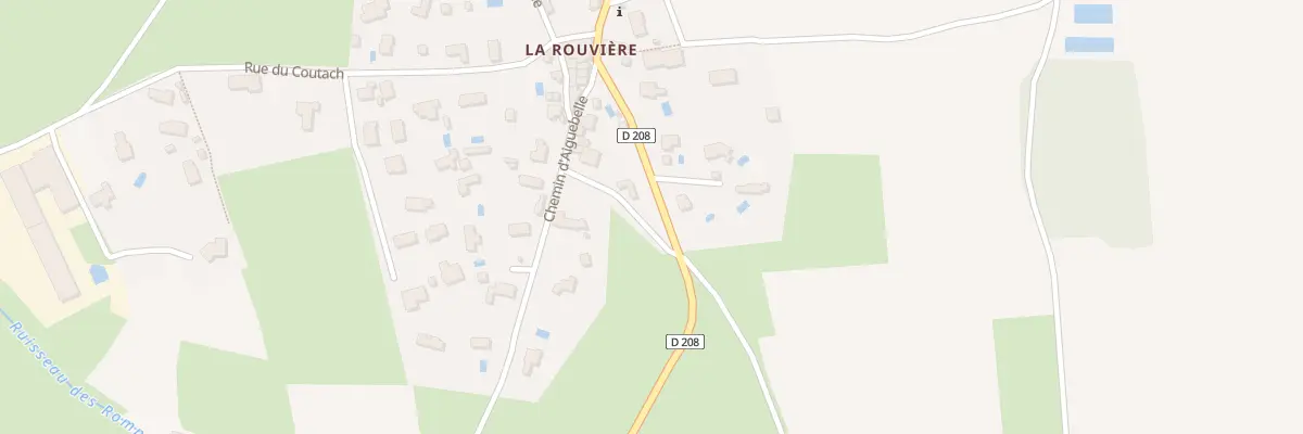 Plan du 53 Che du Thym à Liouc