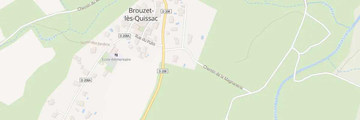 Plan du 17 Rte du Brestalou à Brouzet-lès-Quissac