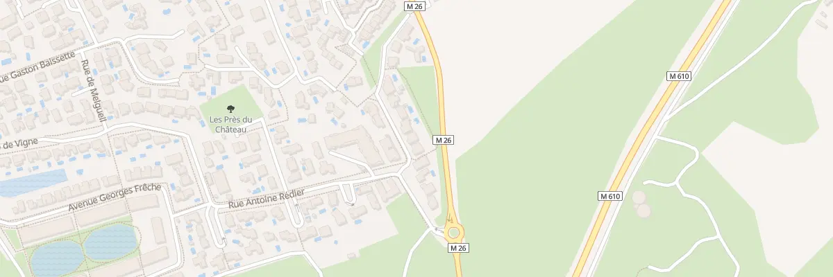 Plan du 44 Imp Lt James Zimmerman à Castries