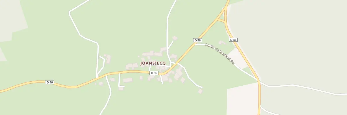 Plan du 5000 Joanziecq à La Chapelle-en-Lafaye