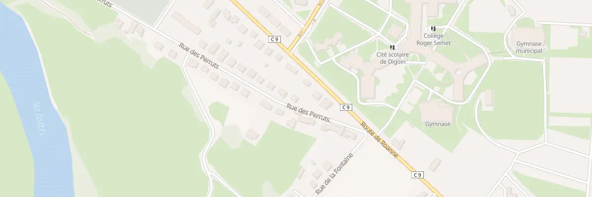 Plan du 51 Rue des Perruts à Digoin