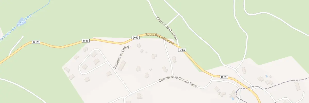 Plan du 5065 Pre Clos à Châtelneuf