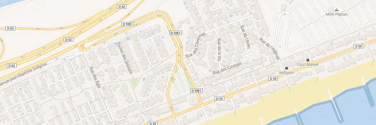 Plan du 4 Rue des Causses Carnon à Mauguio