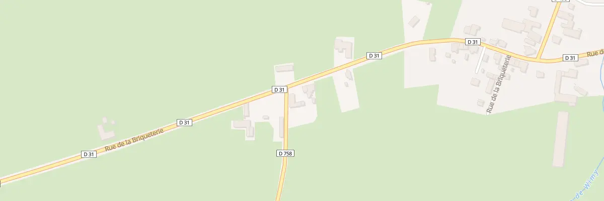 Plan du 39 Rue de la Briqueterie à Wimy