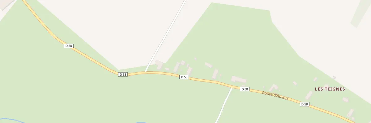 Plan du 40 Rte d’Auxon à Avreuil