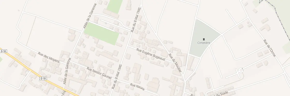 Plan du 104 Rue Eugène Bugeaud à Cramant