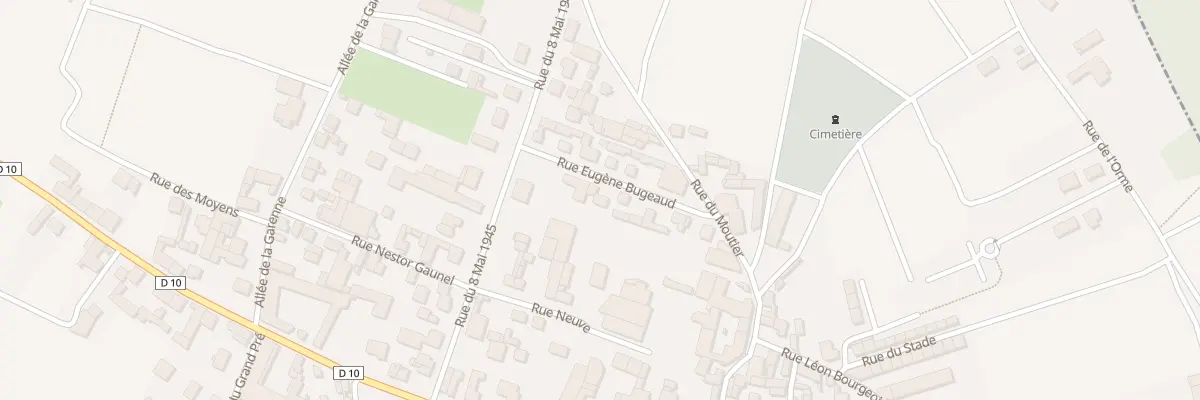 Plan du 93 Rue Eugène Bugeaud à Cramant