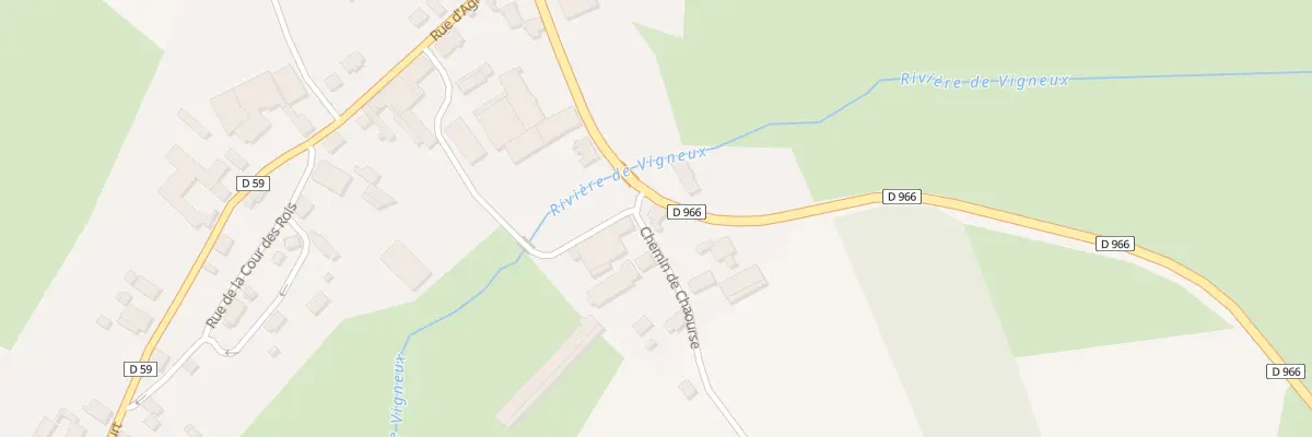 Plan du 1 Rue de Montcornet à Vigneux-Hocquet