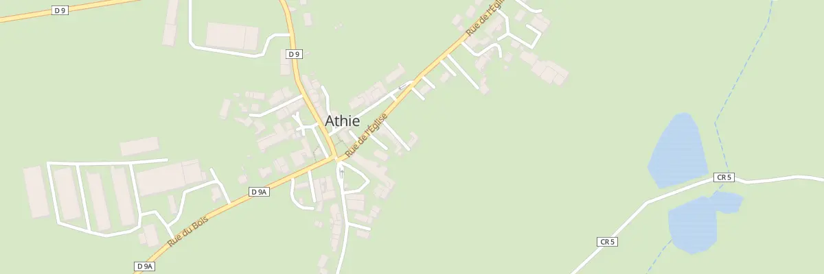 Plan du 3 Imp Pilleron à Athie