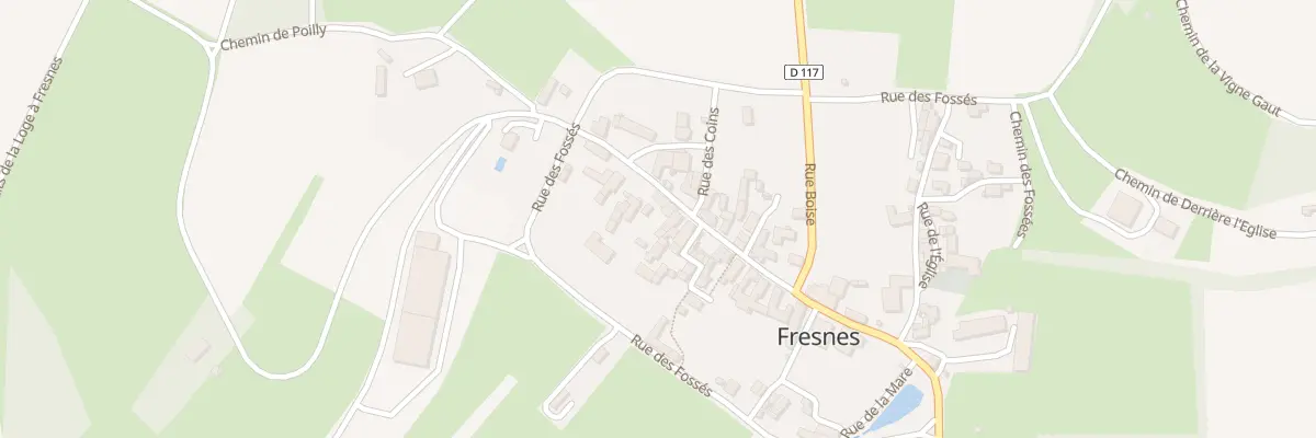 Plan du 17 Gr Grande Rue à Fresnes
