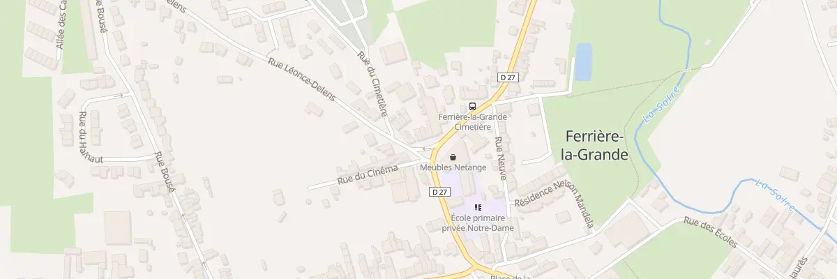 Plan du 11 Rue du Général de Gaulle à Ferrière-la-Grande