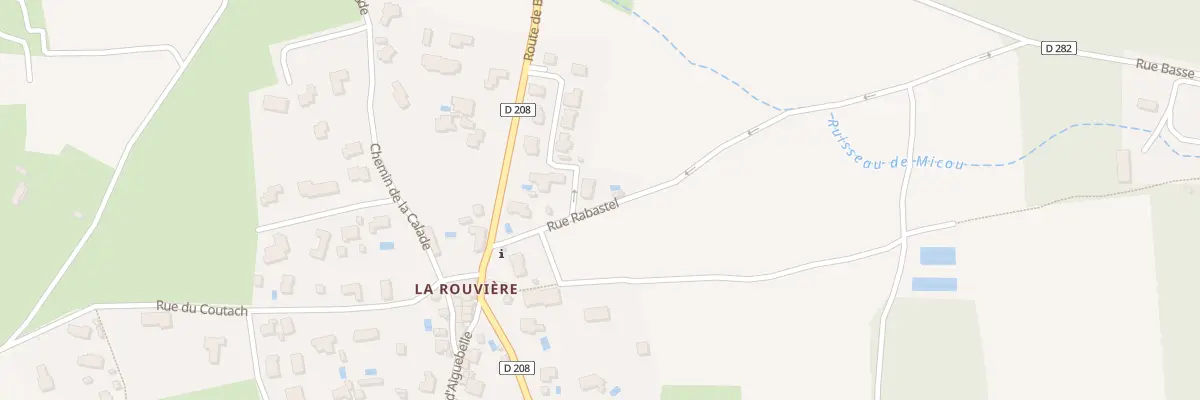 Plan du 89 Rue Rabastel à Liouc