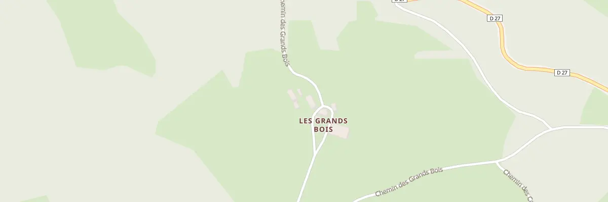 Plan du 3 Che des Grands Bois à Larochemillay