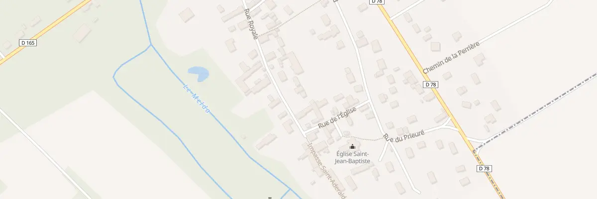 Plan du 2 Rue Royale à Villacerf