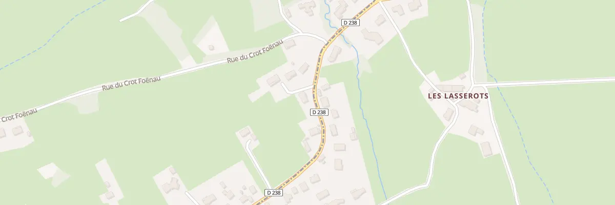 Plan du 1849 Rue du Verdier à La Motte-Saint-Jean