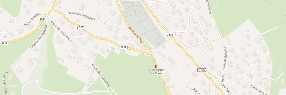 Plan du 1 Av du Puy au Monastier-sur-Gazeille