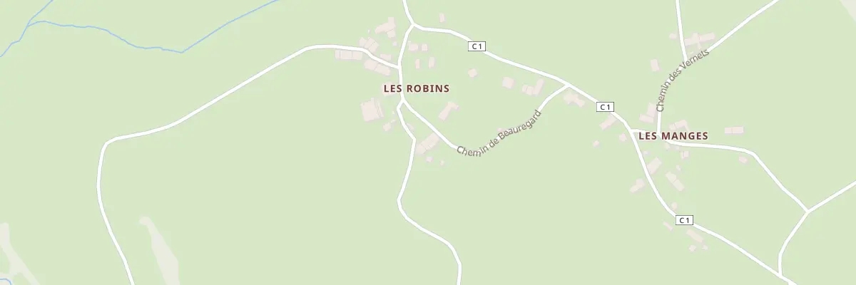 Plan du 9 Che de Beauregard à Arleuf