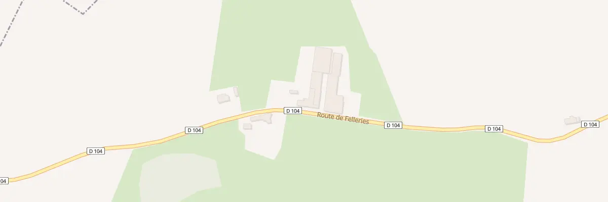 Plan du 3 La Ronflette à Sémeries