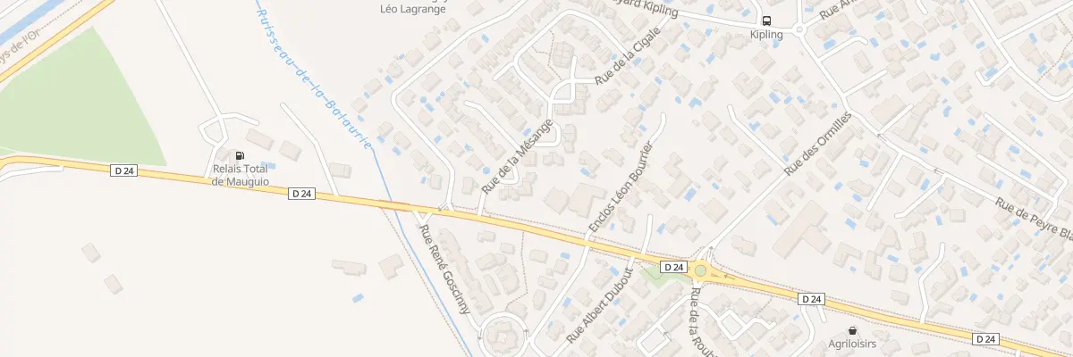 Plan du 68 Rue de la Mesange à Mauguio