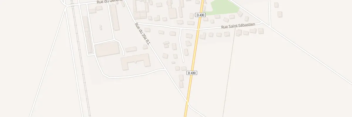 Plan du 4 Rue Georges Hurtaut à Berméricourt