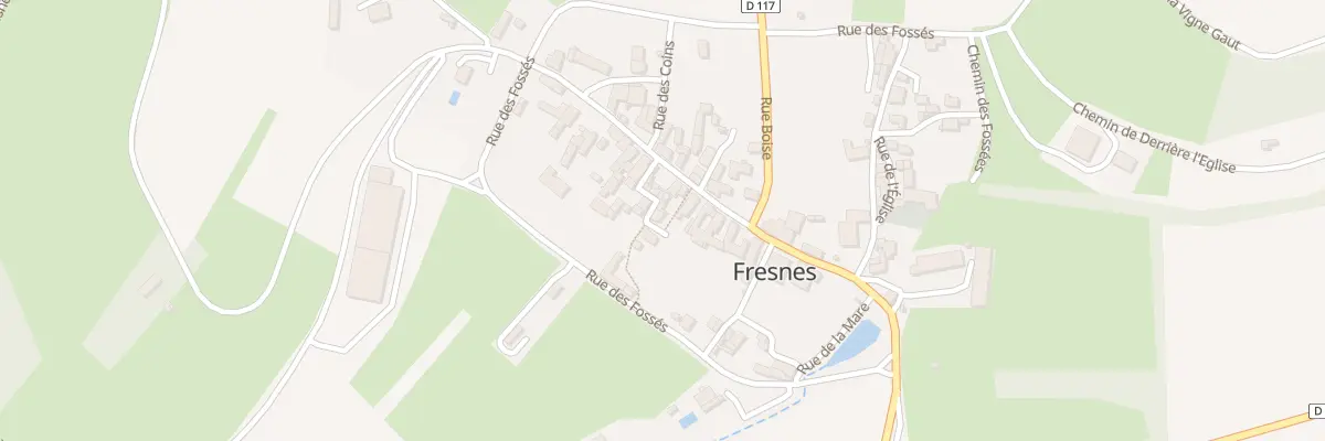 Plan du 5 Rue Malaquin à Fresnes