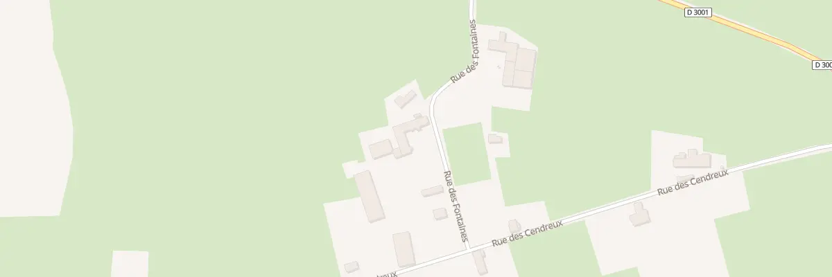 Plan du 6 Rue des Fontaines à Clairfontaine