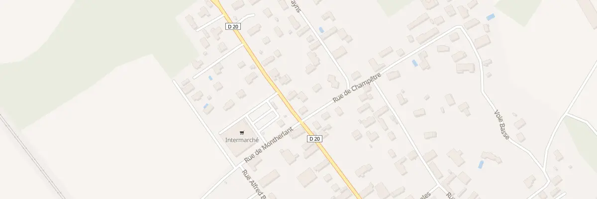 Plan du 98 Rue General de Gaulle à Saint-Lyé