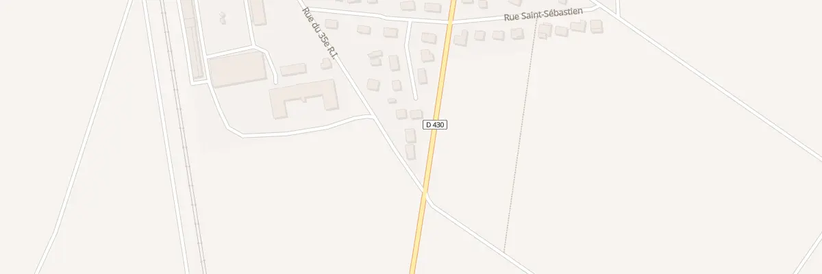 Plan du 7 Rue du 35eme Ri à Berméricourt