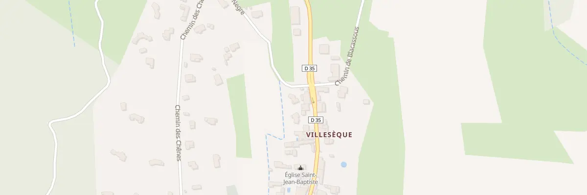 Plan du 45 Che de Bos Negre à Saint-Jean-de-Crieulon