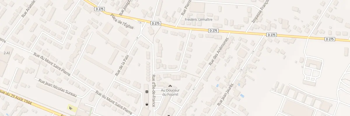 Plan du 7 Rue de Lorraine à Tinqueux