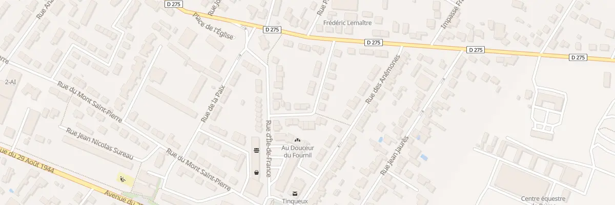 Plan du 5 Rue de Lorraine à Tinqueux