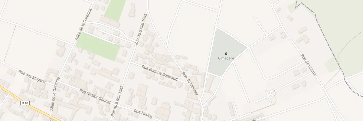 Plan du 398 Rue du Moutier à Cramant
