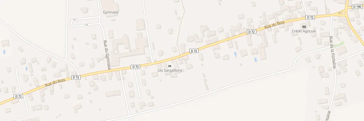 Plan du 23 Rue du Bois à Bouilly