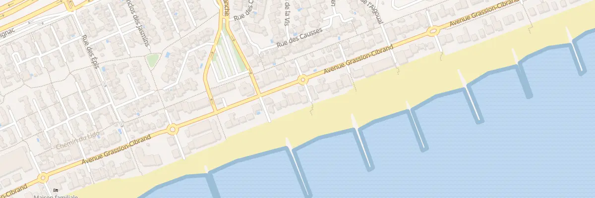 Plan du 212 Av Grassion Cibrand Carnon à Mauguio