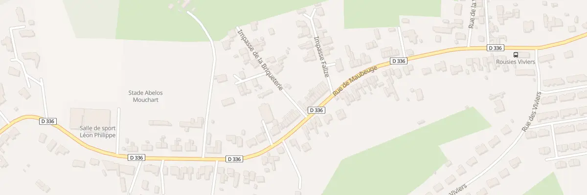 Plan du 106 Rue de Maubeuge à Rousies