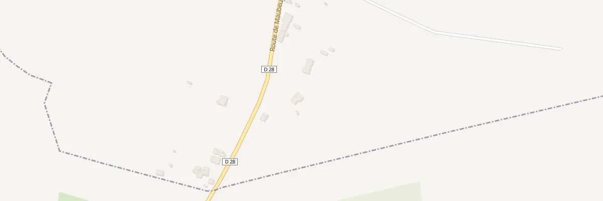 Plan du 103 Rte de Maubeuge à Élesmes