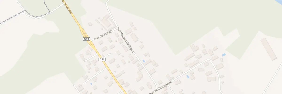 Plan du 8 Rue Hugues de Payns à Saint-Lyé